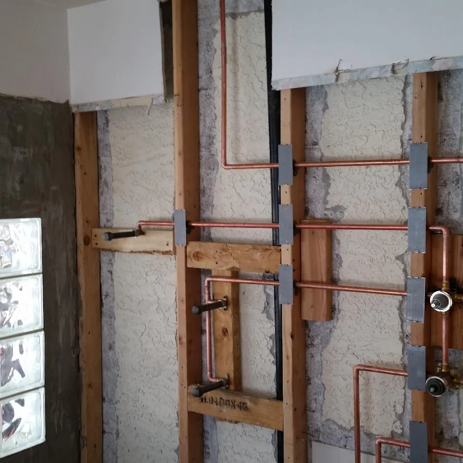 Copper pipe installation for Burst Pipe Repair in Hillsborough